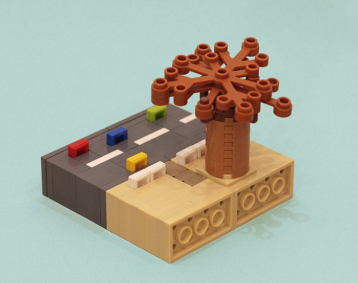 LEGO MOC - 16x16: Ботаника - Баобаб