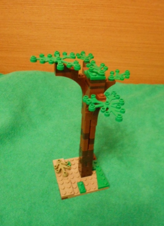 LEGO MOC - 16x16: Ботаника - Баобаб