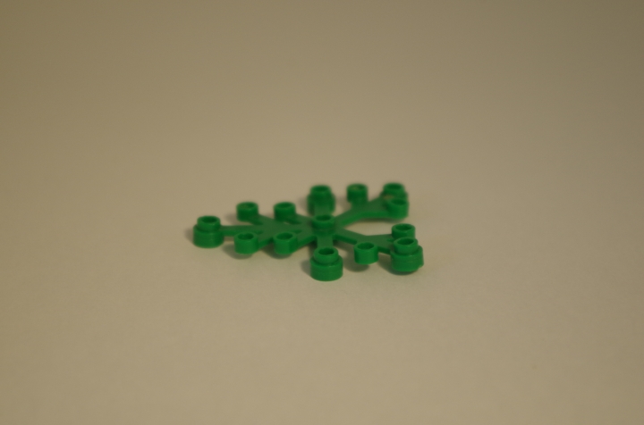 LEGO MOC - 16x16: Ботаника - Овощи на грядке: Лист петрушки.