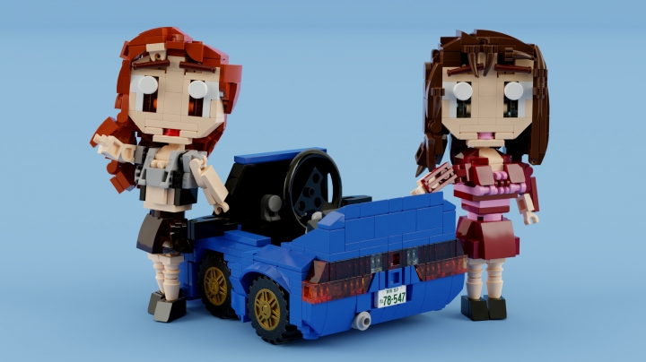 LEGO MOC - 16x16: Чиби - Impact Blue - быстрейшие на Усуи: - Вот и всё, ребята! <br><br />
- Удачи на дорогах и до новых встреч!