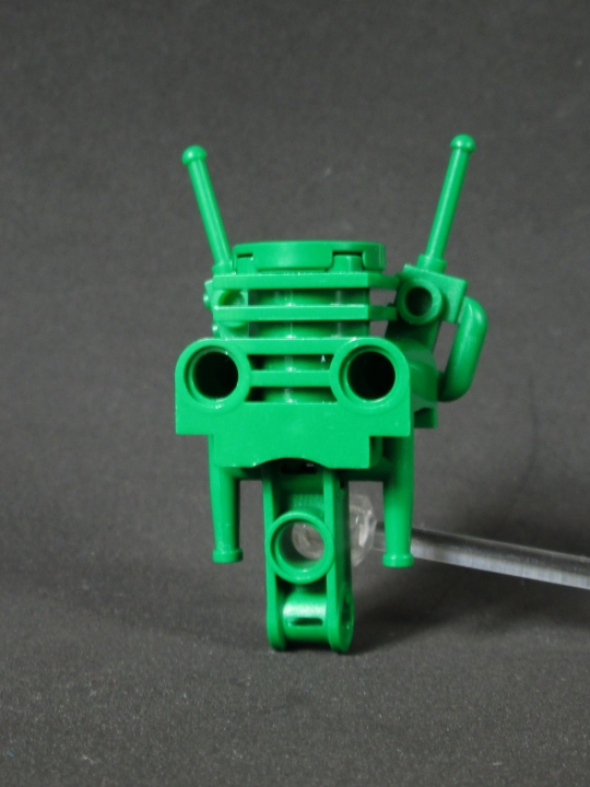 LEGO MOC - 16x16: Чиби - Зелёный Человечек