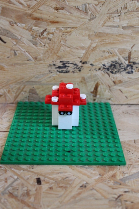 LEGO MOC - 16x16: Чиби - Марио: -'Ох, так это же гриб роста!'