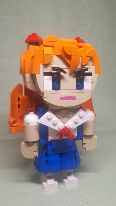 LEGO MOC - 16x16: Чиби - Soryu Asuka Langley: Второе дитя отдельно