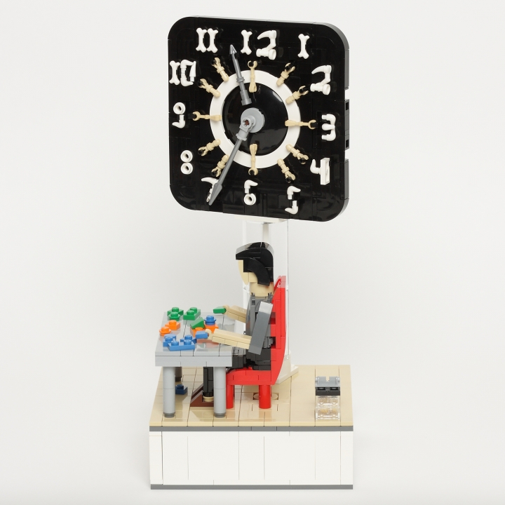 LEGO MOC - 16x16: Поединок - Поединок со временем: Проверка габаритов.