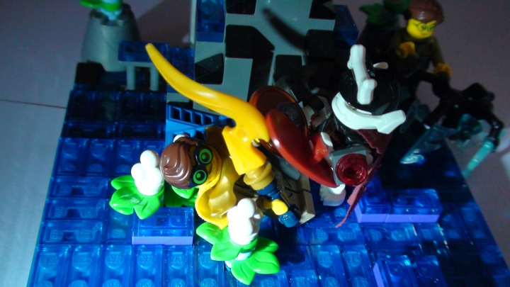 LEGO MOC - 16x16: Поединок - фэнтези баттл: И вот началась старая добрая вендетта.