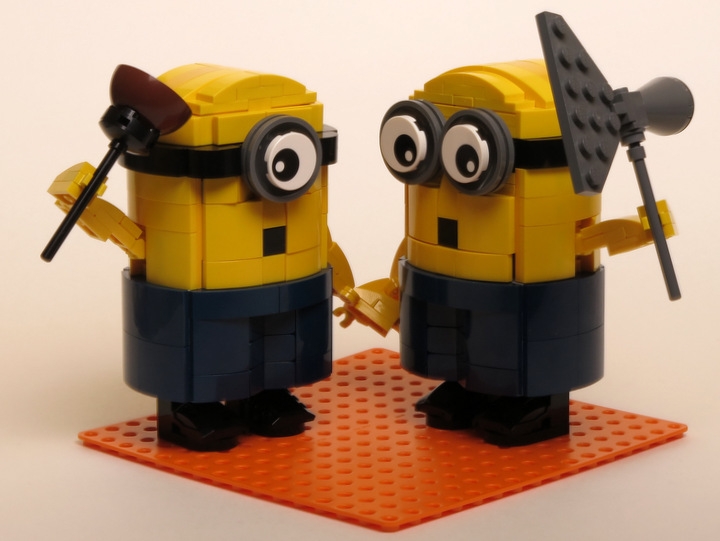 LEGO MOC - 16x16: Поединок - Ба-На-На!!!: <i>-No labuboe!</i><br><b>Нет нарушений правил игры!</b>