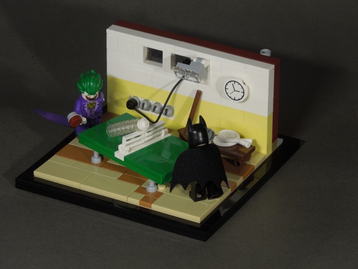 LEGO MOC - 16x16: Поединок - Один из немногих веселых дней в Готеме