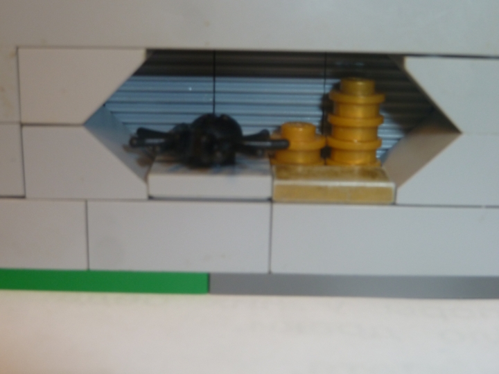 LEGO MOC - 16x16: Поединок - Поединок Гарри Поттера и Волан-де-морта.: Пещерка с паучком и золотом.