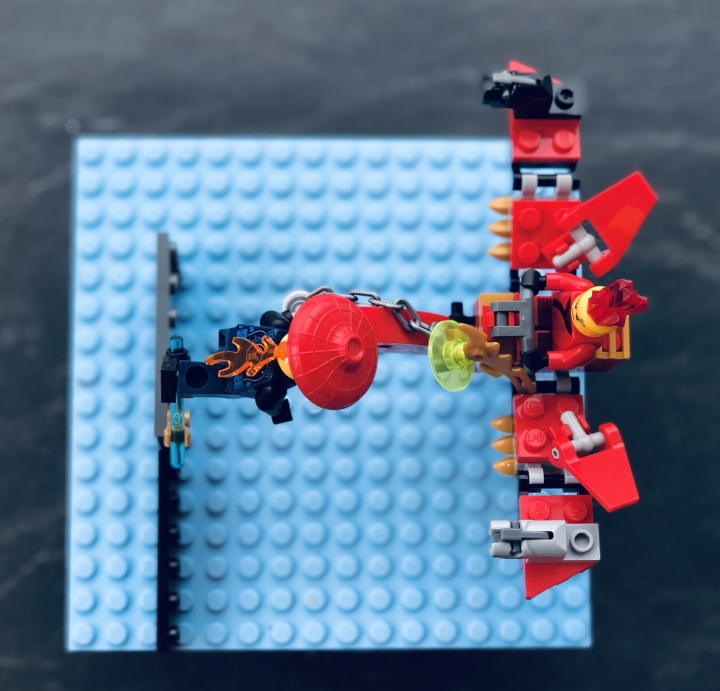 LEGO MOC - 16x16: Поединок - Воздушный поединок