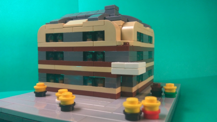 LEGO MOC - 16x16: Микро - Урбанизм