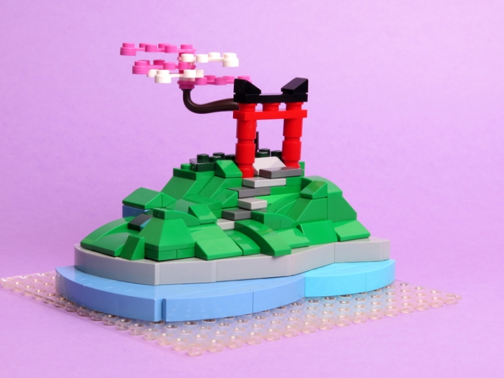 LEGO MOC - 16x16: Микро - Безмятежность