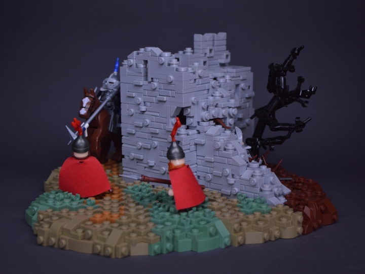 LEGO MOC - Младшая лига. Конкурс 'Средневековье'. - Кровавые степи