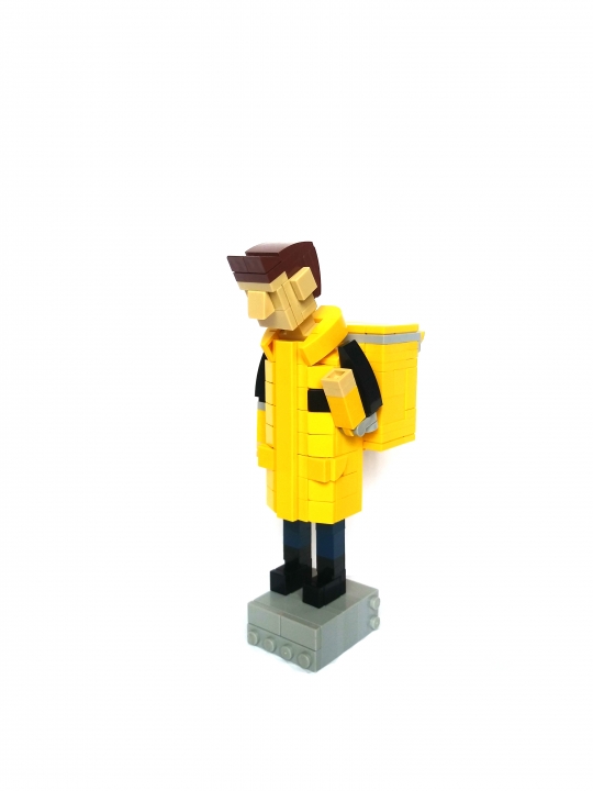 LEGO MOC - LEGO-конкурс 16x16: 'Все работы хороши' - Курьер: Сам курьер