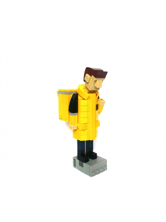 LEGO MOC - LEGO-конкурс 16x16: 'Все работы хороши' - Курьер
