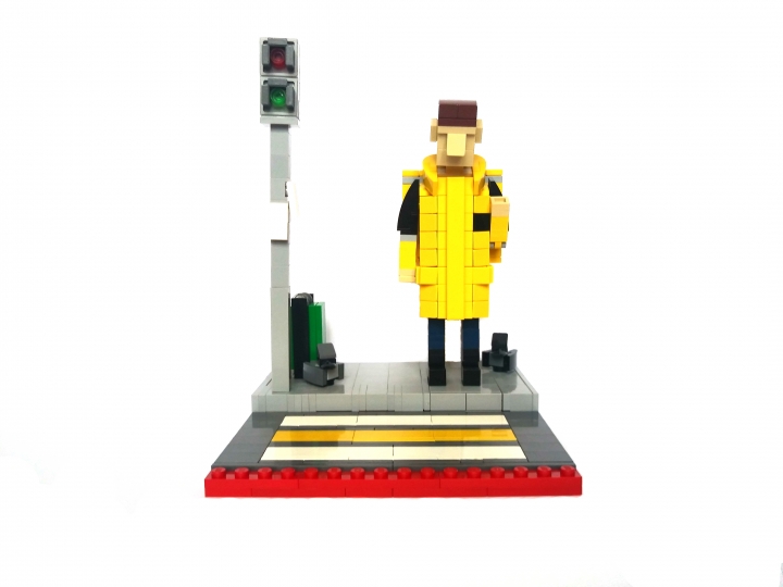 LEGO MOC - LEGO-конкурс 16x16: 'Все работы хороши' - Курьер: Соответствие размерам