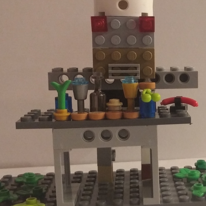 LEGO MOC - LEGO-конкурс 16x16: 'Все работы хороши' - Повар - кондитер