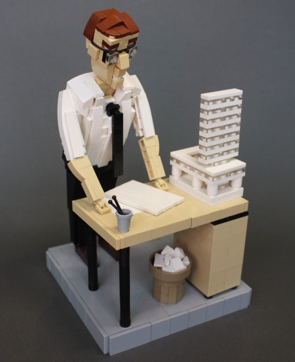 LEGO MOC - LEGO-конкурс 16x16: 'Все работы хороши' - Архитектор