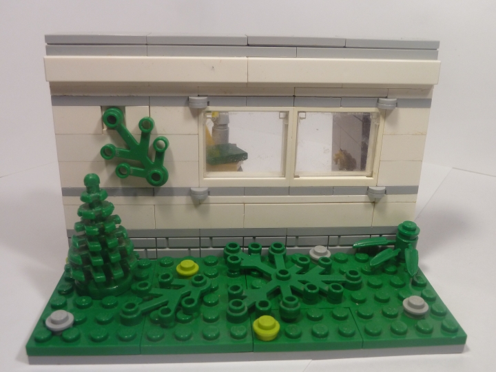 LEGO MOC - LEGO-конкурс 16x16: 'Иллюстрация' - 'Страна невыученных уроков': Вот как выглядит дом где живёт Витя
