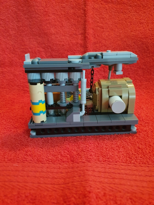 LEGO MOC - LEGO-конкурс 16x16: 'Киберпанк' - CyberPunk Girl: Они же сзади.
