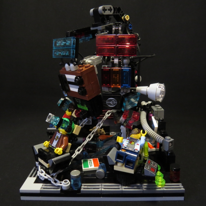 LEGO MOC - LEGO-конкурс 16x16: 'Киберпанк' - Кибергедонизм. Живи по кайфу!