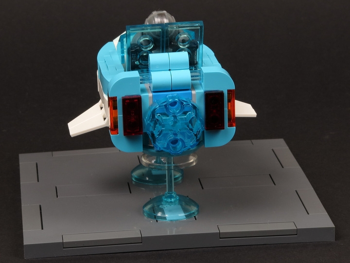 LEGO MOC - LEGO-конкурс 16x16: 'Киберпанк' - ГруБыКиРя: Маршевый Единый Двигатель Левитационого Ядерного Континуума!