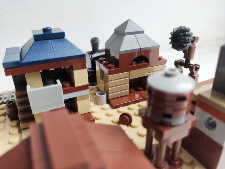 LEGO MOC - LEGO-конкурс 16x16: 'Вестерн' - 1846г. Дикий Запад, какой он есть
