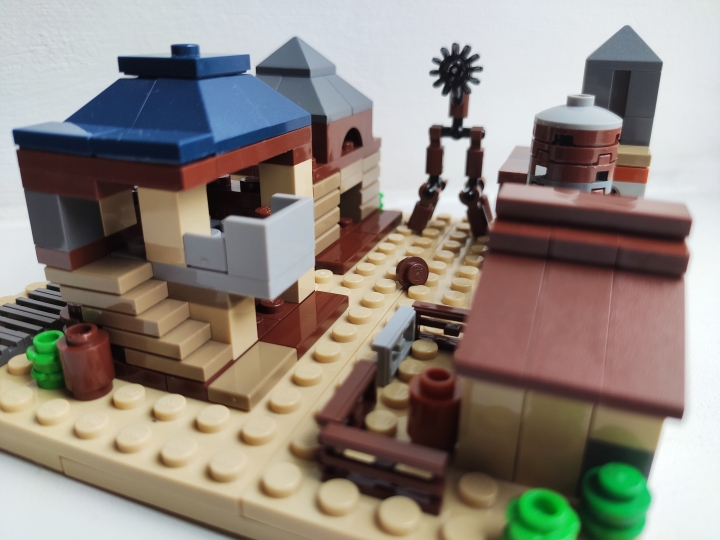 LEGO MOC - LEGO-конкурс 16x16: 'Вестерн' - 1846г. Дикий Запад, какой он есть