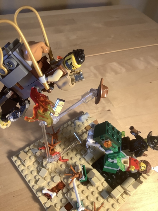 LEGO MOC - LEGO-конкурс 16x16: 'Вестерн' - Погоня