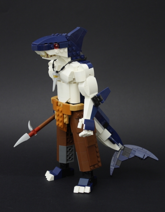 LEGO MOC - LEGO-конкурс 24x24: 'Пираты' - Акулья голова