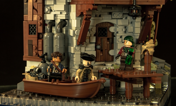 LEGO MOC - LEGO-конкурс 24x24: 'Пираты' - Тортуга: Конечно, скорее всего, это были лишь глупые выдумки, но хотя бы одна из этих способностей очень пригодилась бы в предстоящем путешествии на край света
