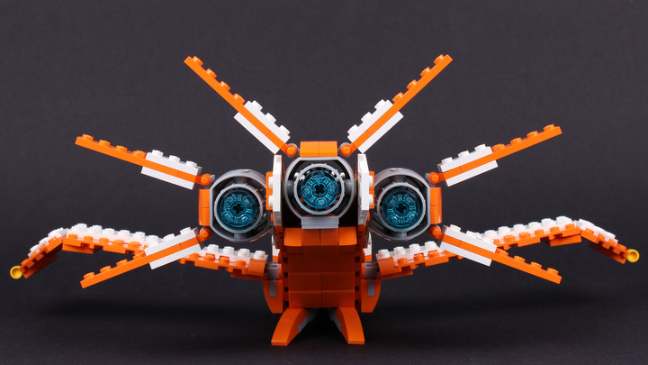 LEGO MOC - LEGO-конкурс 'Путь к звездам' - Рыжик: А ещё трёх очень мощных двигателей!