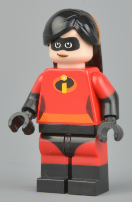 LEGO FEMALE DISNEY MINIFIGURE INVISIBLE GIRL VIOLET INCREDIBLES 2 MOVIE 10761
