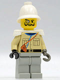 LEGO adv039 Baron Von Barron with Pith Helmet and White Epaulettes