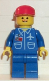 LEGO air007 Airport - Blue, Blue Legs, Red Cap