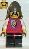 LEGO cas066 Royal Knights - Knight 4, Dark Gray Neck-Protector