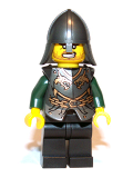 LEGO cas507 Kingdoms - Dragon Knight Armor with Chain, Helmet with Neck Protector (Chess Bishop)