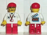 LEGO cc4058 Cameraman, Red Legs, Red Cap
