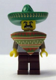 LEGO col017 Mariachi / Maraca Man - Minifig only Entry