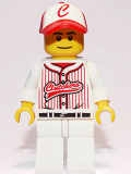 LEGO col047 Baseball Player - Minifig only Entry