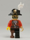 LEGO col127 Pirate Captain - Minifig only Entry