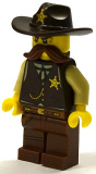 LEGO col196 Sheriff - Minifig only Entry