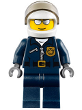 LEGO cty0449 Police - City Motorcycle Officer, Silver Sunglasses