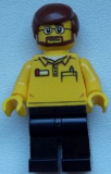 LEGO cty0578 Lego Store Employee, Black Legs, Beard and Glasses