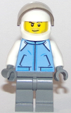 LEGO cty0839 Helicopter Pilot - Medium Blue Jacket