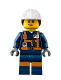 LEGO cty0877 Miner - Female Explosives Engineer