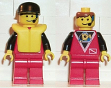 LEGO div007 Divers - Control 1, Red Legs, Black Cap, Life Jacket