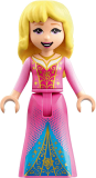 LEGO dp105 Aurora - Blue and Gold Filigree Dress