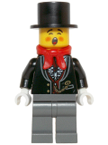 LEGO hol064 Caroler, Male - Tuxedo Shirt and Gold Watch Fob (10249)