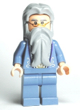 LEGO hp099 Dumbledore, Sand Blue Outfit with Silver Embroidery