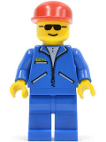LEGO jbl001 Jacket Blue - Blue Legs, Red Cap, Sunglasses